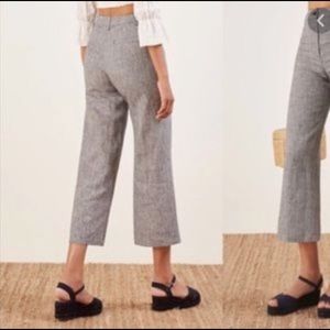 Castañer Reformation Blaudell Low Wedges Black